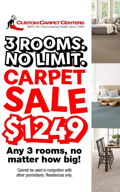 Sale | Custom Carpet Centers