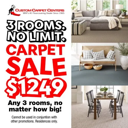 Sale | Custom Carpet Centers