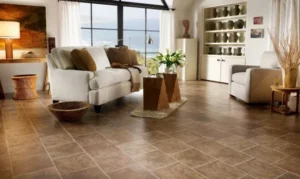 Living room flooring | Custom Carpet Centers
