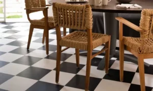 Dinning room flooring | Custom Carpet Centers