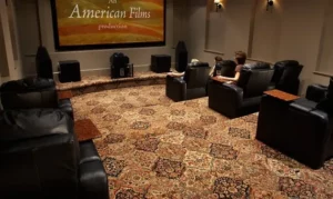 Media room | Custom Carpet Centers