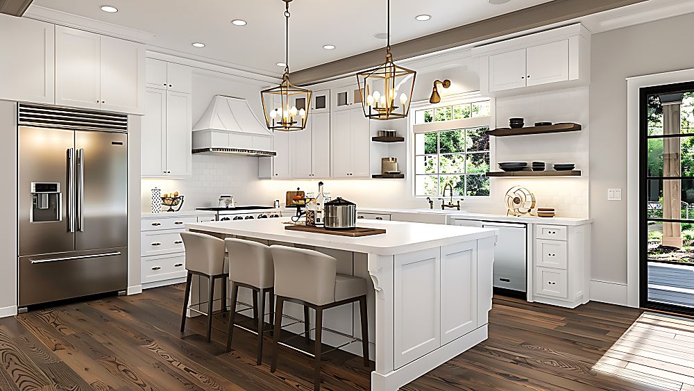 Kitchen flooring in Buffalo, NY from Custom Carpet Centers